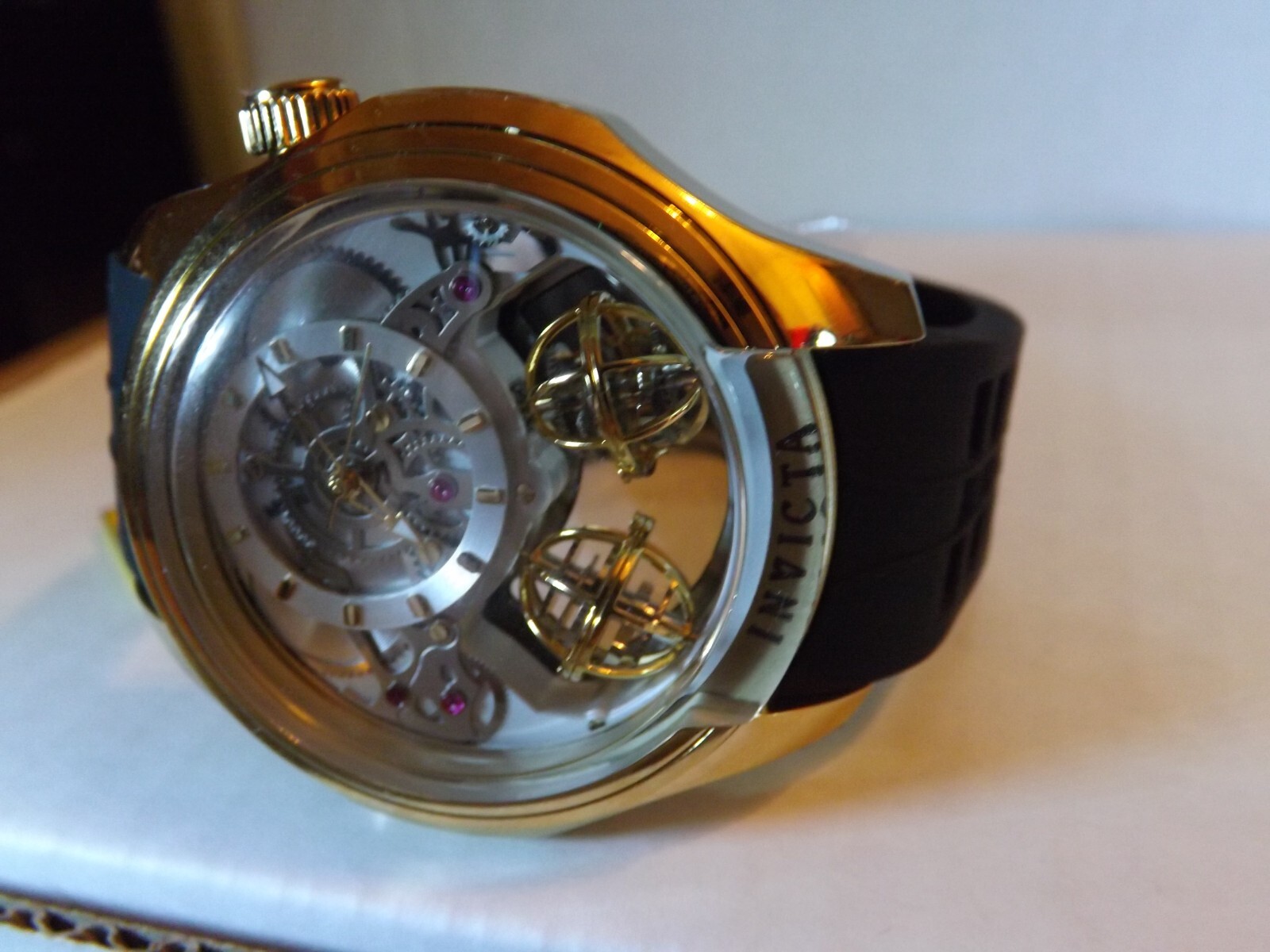 Invicta Mens Specialty Twin-Axis Watch (Model# 47375) Quartz – 30WR -Brand New