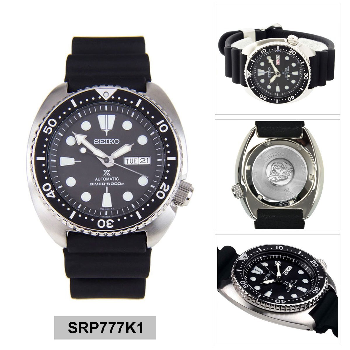 SEIKO PROSPEX AUTOMATIC DIVERS 4R36 200M SRPE93K1 MEN WATCH US*4