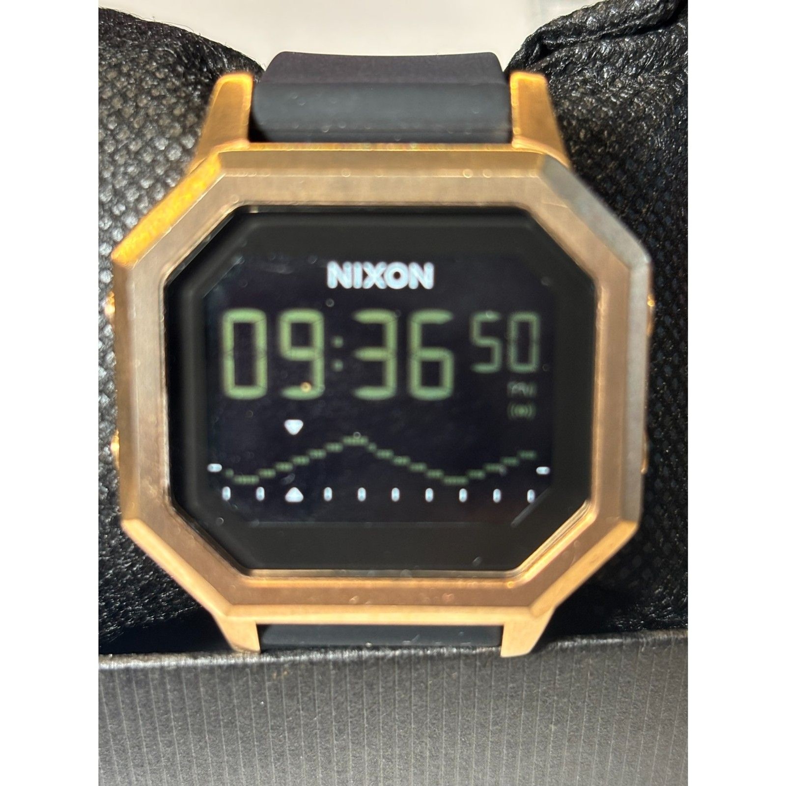 Nixon Siren SS Digital Watch – “Tropical Gangster” Edition (Rose Gold / Black)