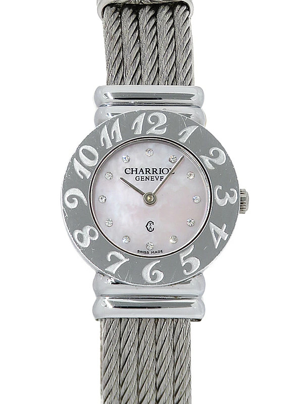【CHARRIOL】Charriol ‘SANTORINE’ 028A Ladies Quartz 1 Month