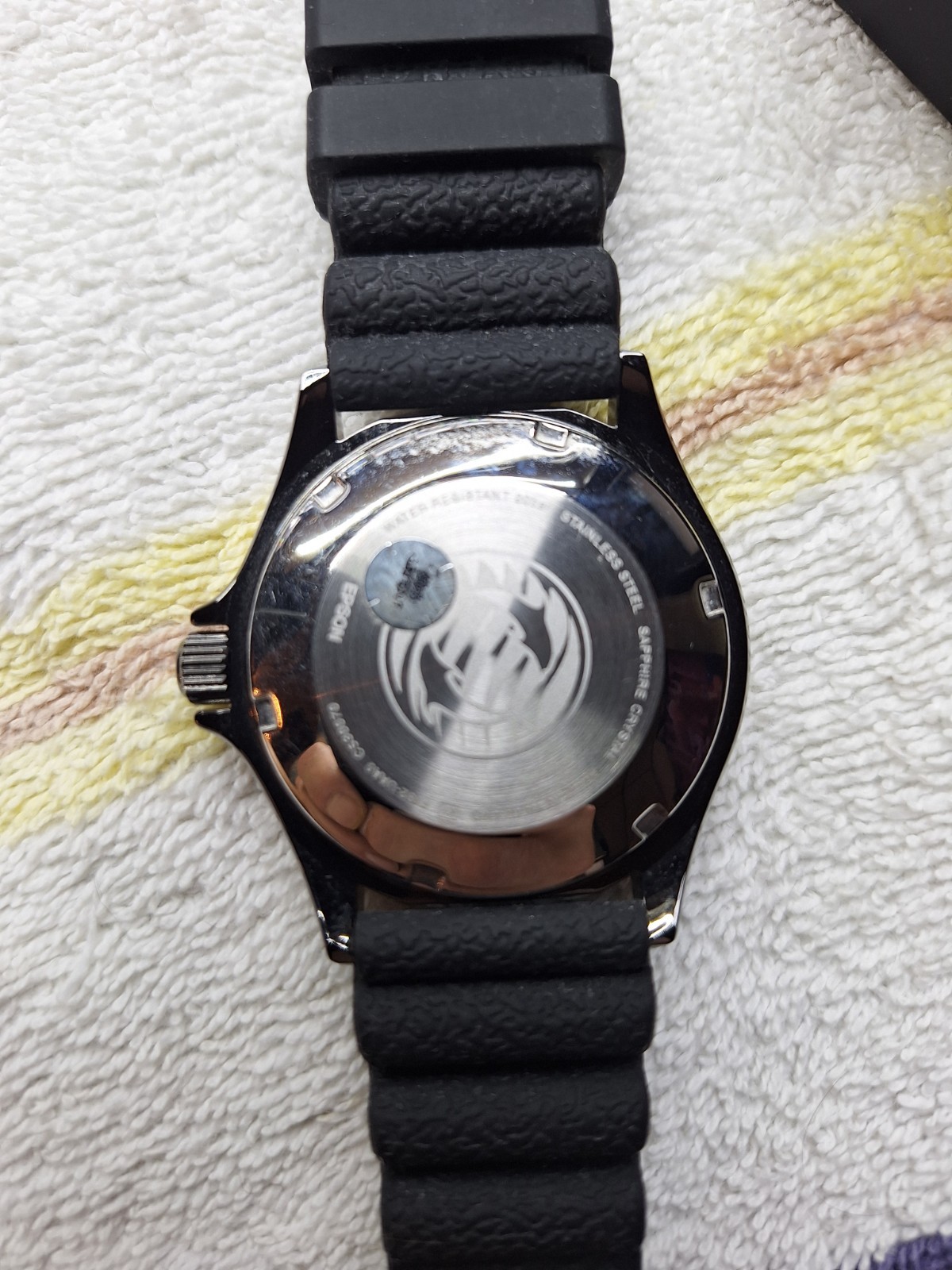 Orient Mako Automatic Diver 200m Black Dial Day/Date Rubber Strap Box Papers