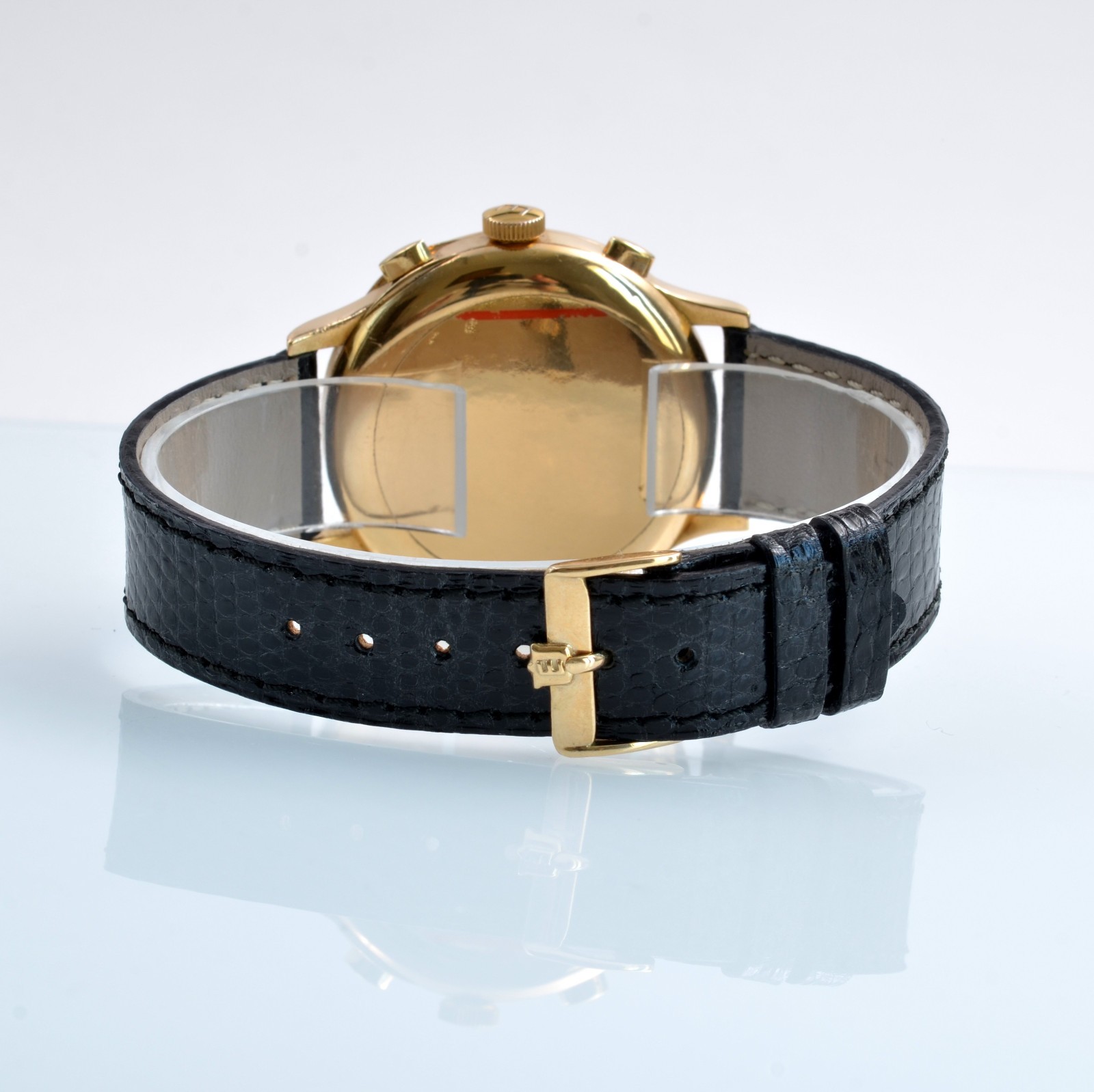 EBERHARD & CO Pre-Extrafort Tri-compax Oversize yellow gold 18KT 1937 very rare