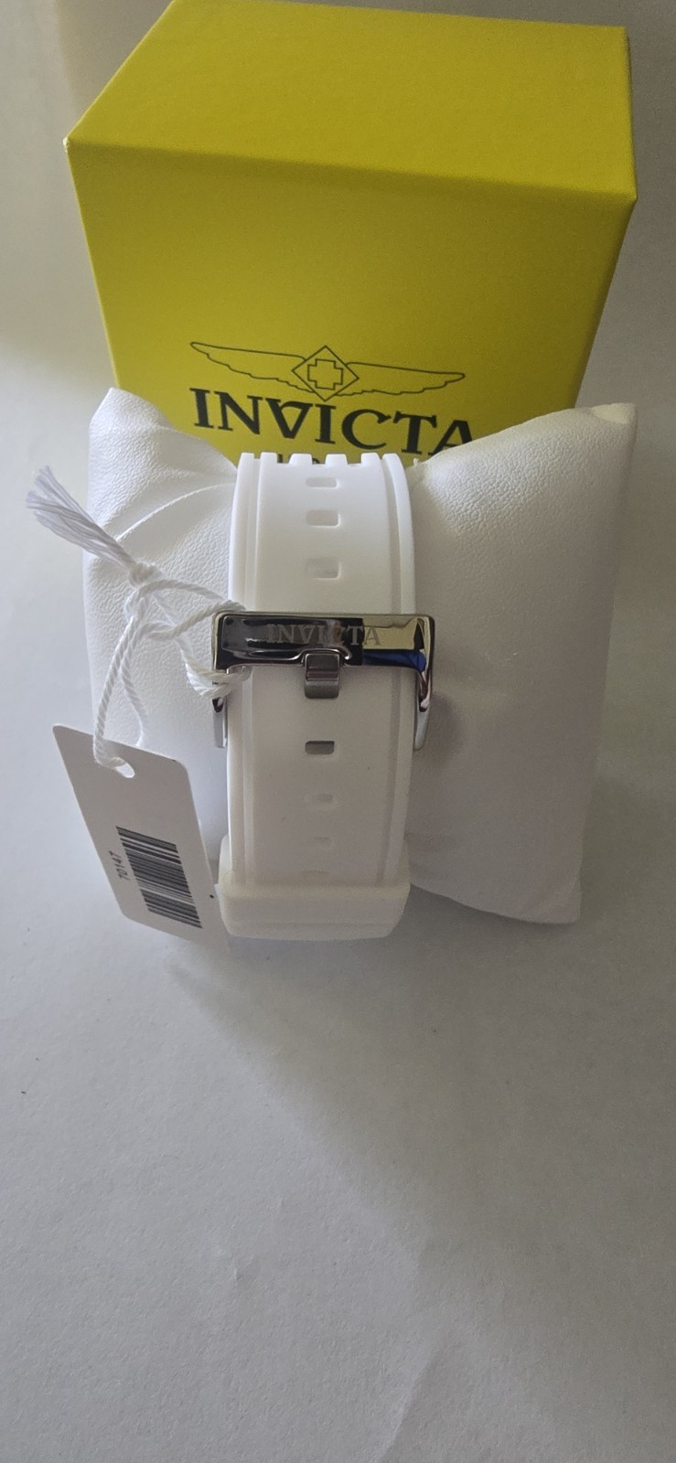 Invicta S1 Rally 70147 Men’s 42mm Quartz Chronograph Watch Clear/Gold NIB