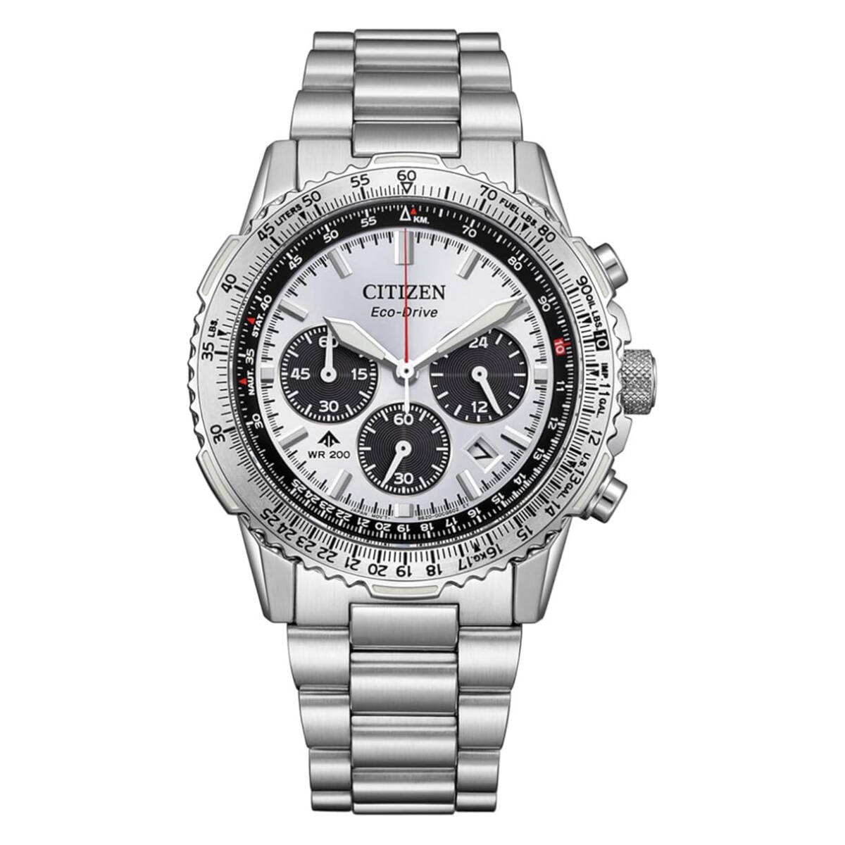 Wristwatch Citizen men’s Promaster CA4660 61A pilot watch SKY chronograph Eco Dr