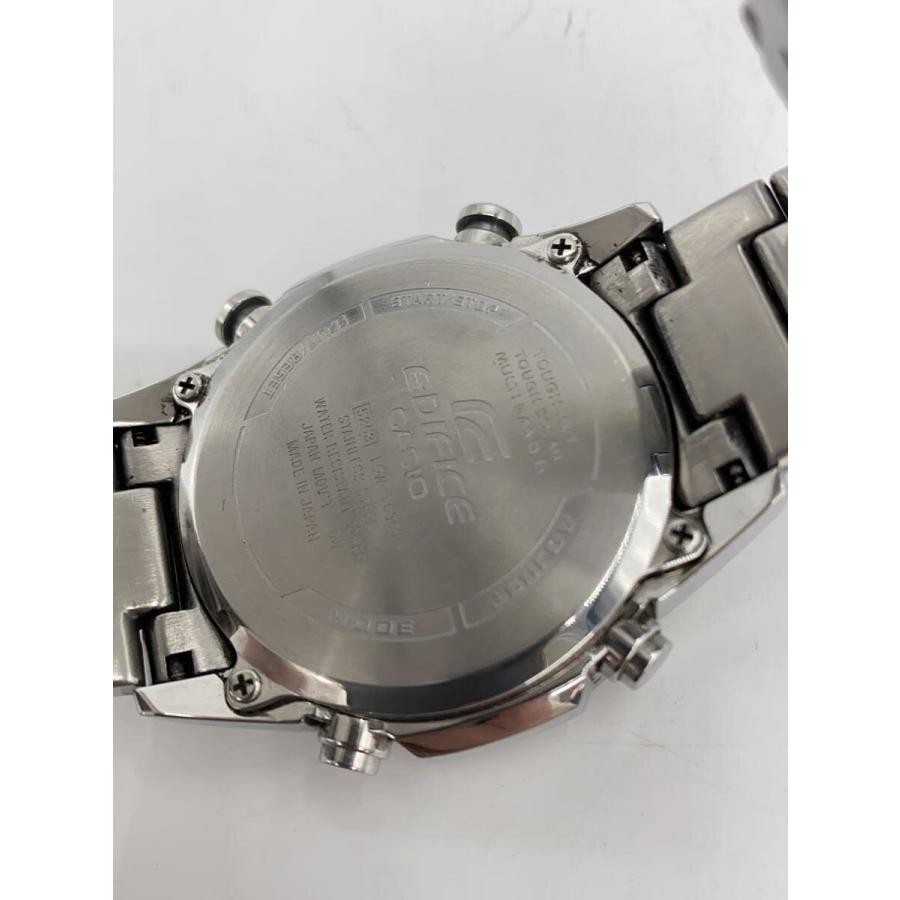 CASIO EDIFICE Case Size 4 ×4.5cm Wrist Size 18cm Used Watch #721197