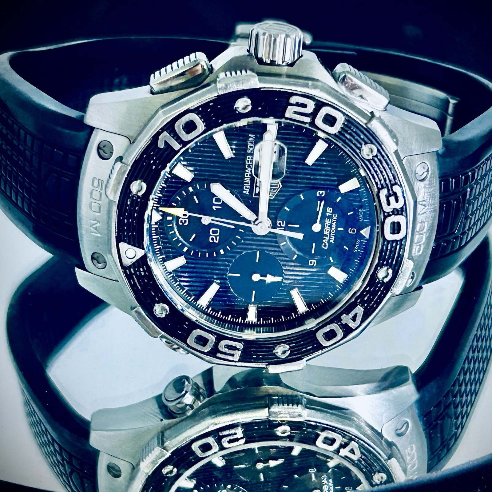 TAG HEUER AQUARACER CAJ2110 Chronograph 500M Calibre 16 Swiss Automatic Watch