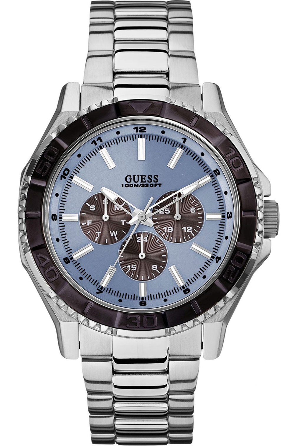 GUESS W0479G2,Men’s Dress,Multi-function,Brand New With Tag And Guess Box