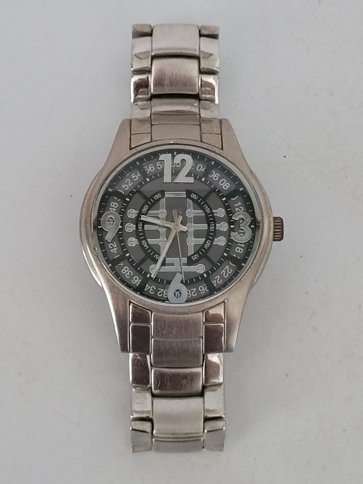 Rare Men’s Steve Harvey Celebrity Edition Watch Japan Movement Stainless Steel