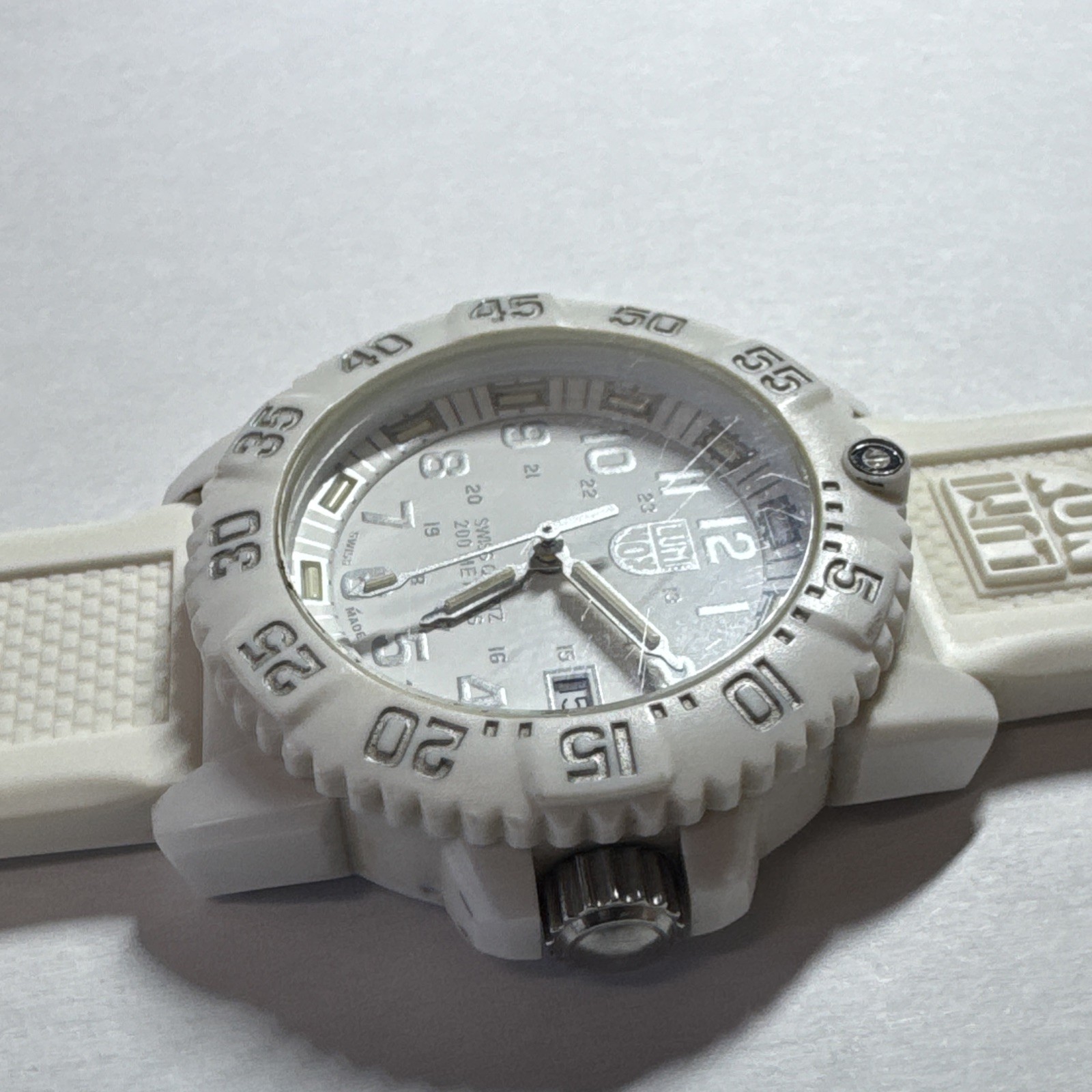 Luminox Navy Seals White 7050 Series Women Watch White 7057W