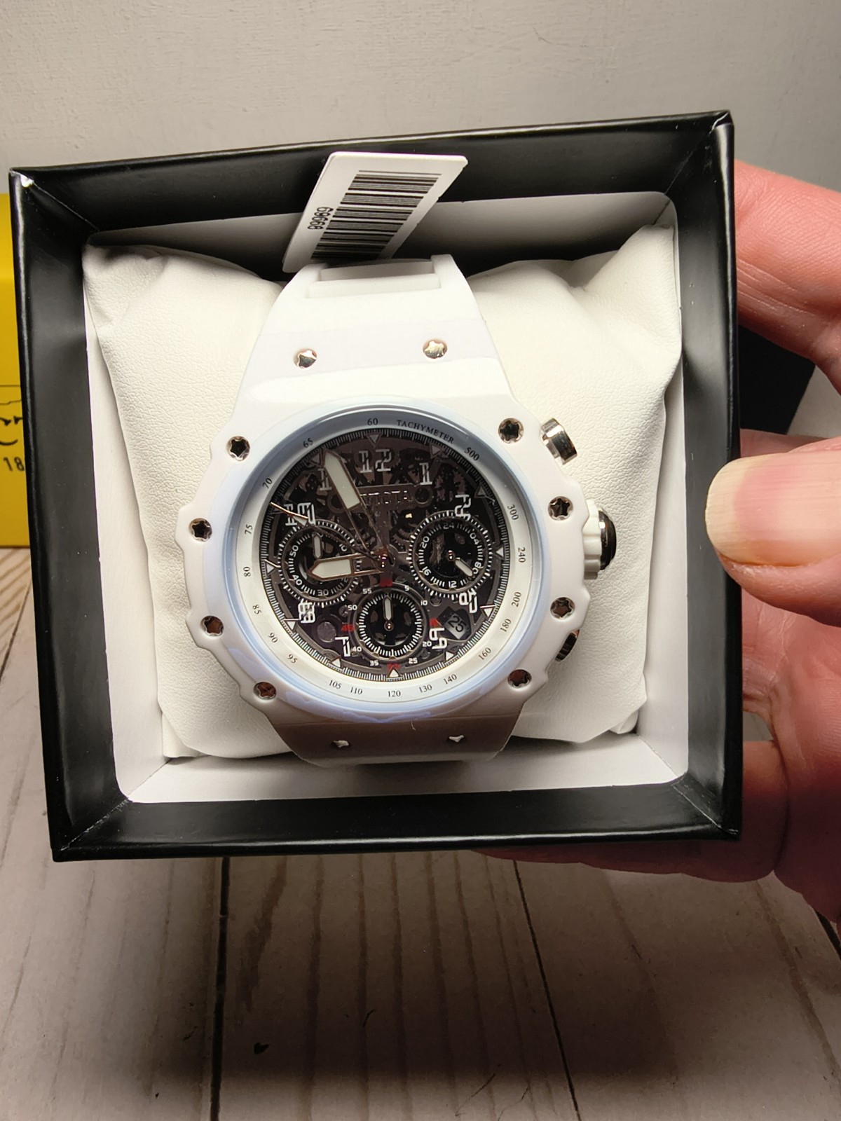 Invicta Racing Vaulthan Men’s Watch – 44mm. White With Tags