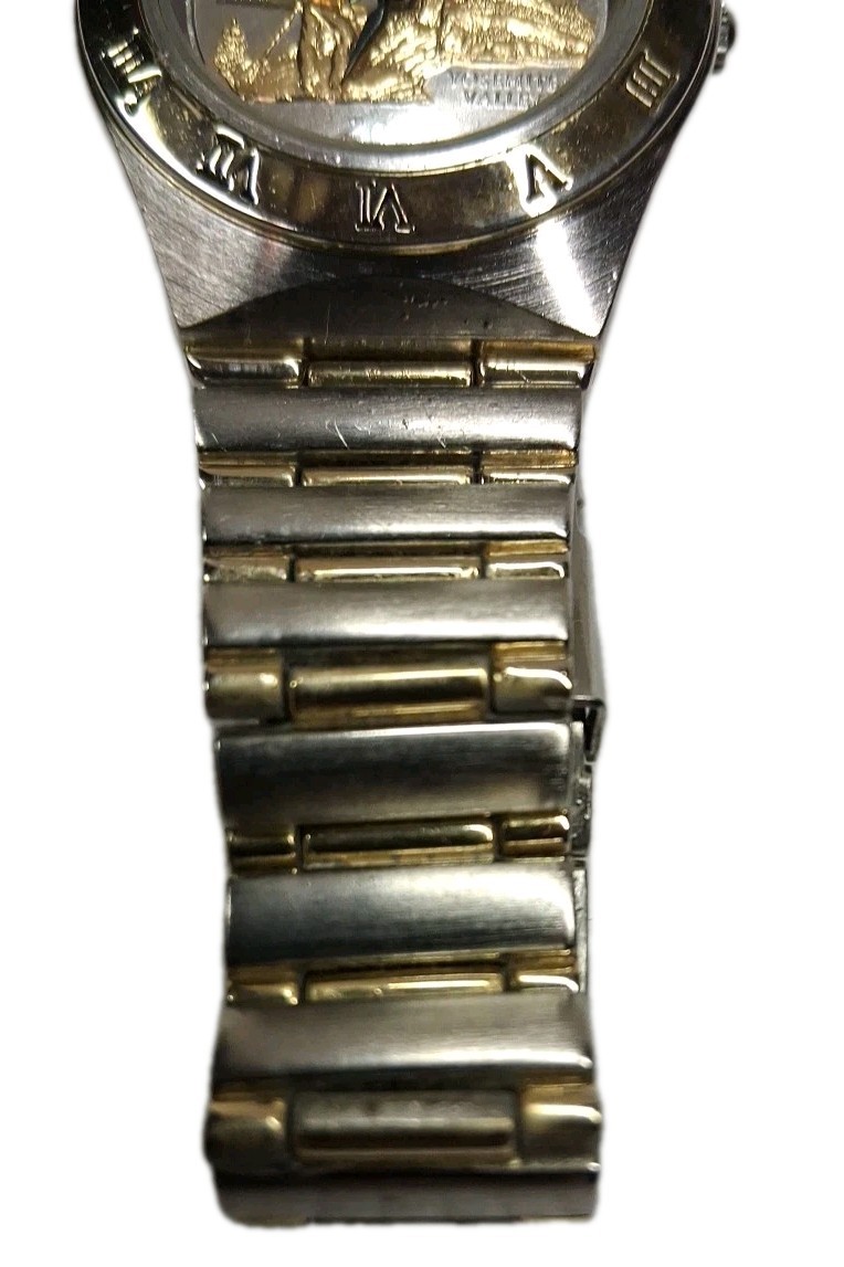 Collectable 2005 California Quarter Watch 2 Tone Silver/Gold Excellent Condition