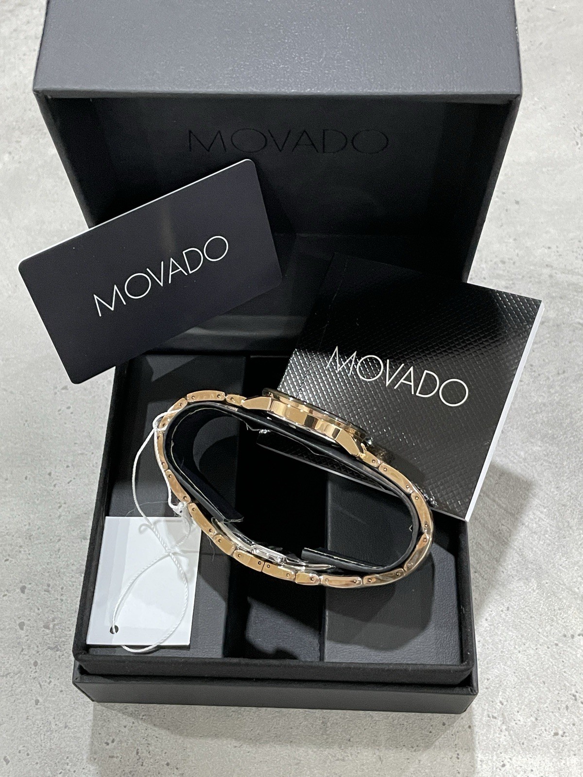 Movado Bold Unisex Rose Gold PVD 3600463