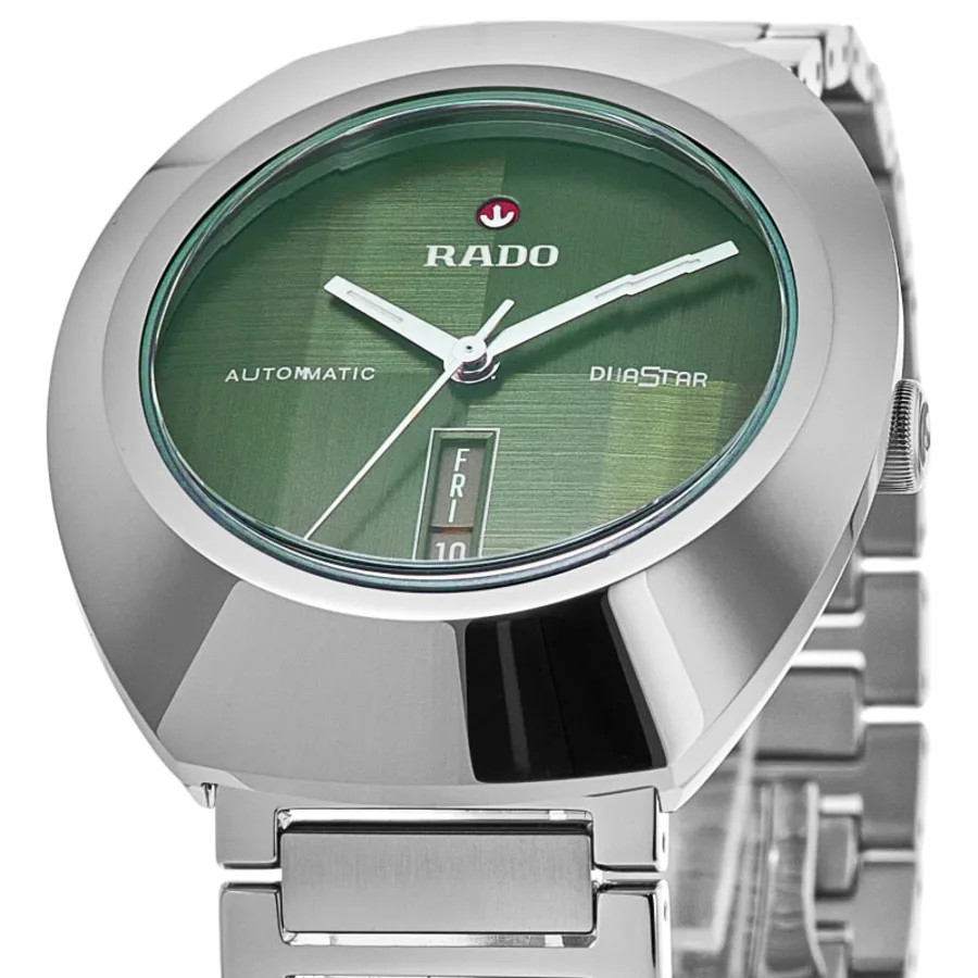 New Rado Original Automatic DiaStar Green Dial Stainless Men’s Watch R12160303