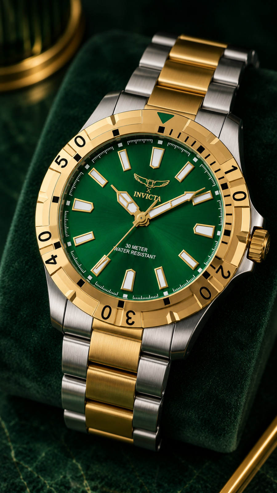 Invicta Specialty I Invicta Men’s Watch 42mm Two-Tone Gold/ Steel (Model 69038)