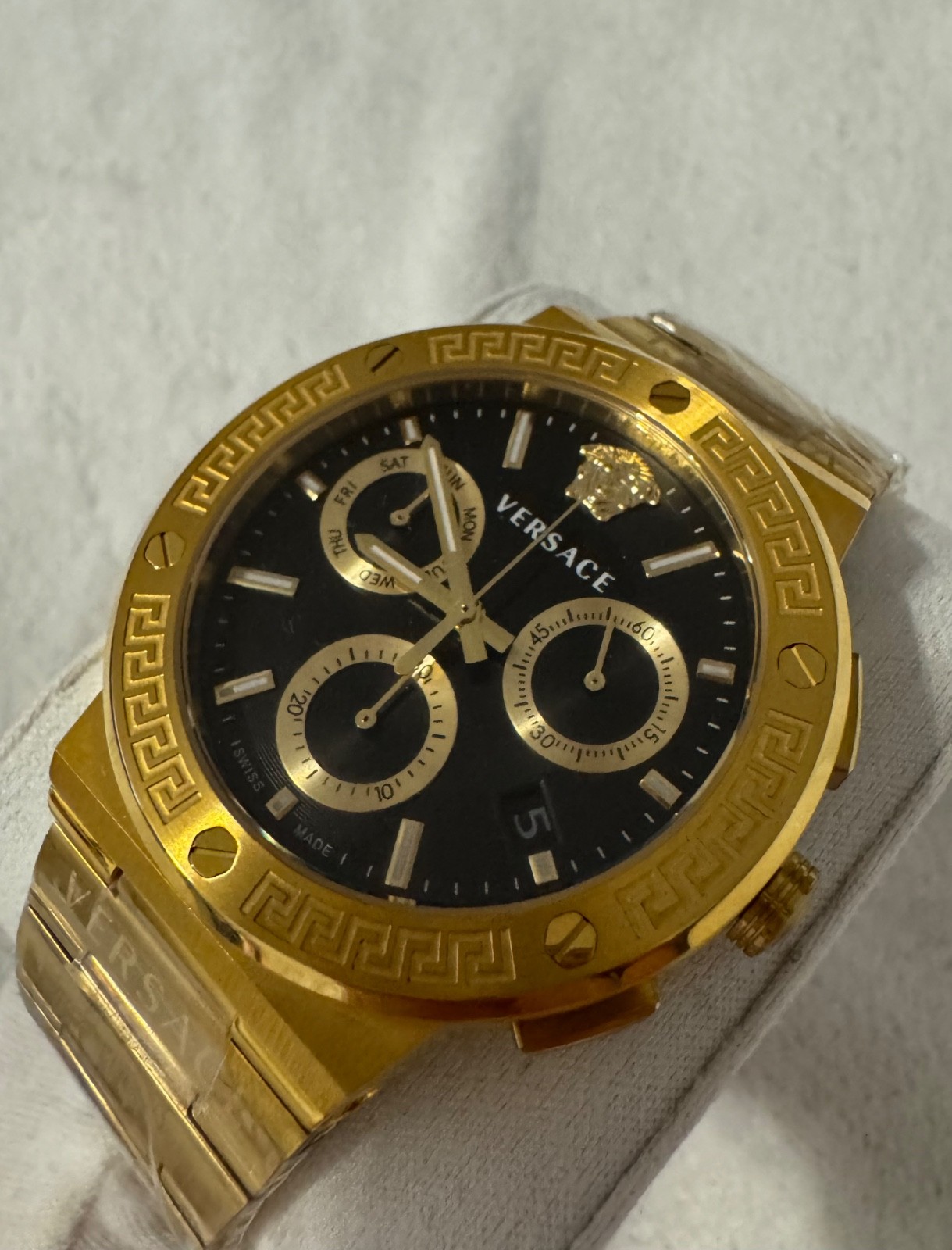 versace greca chronograph
