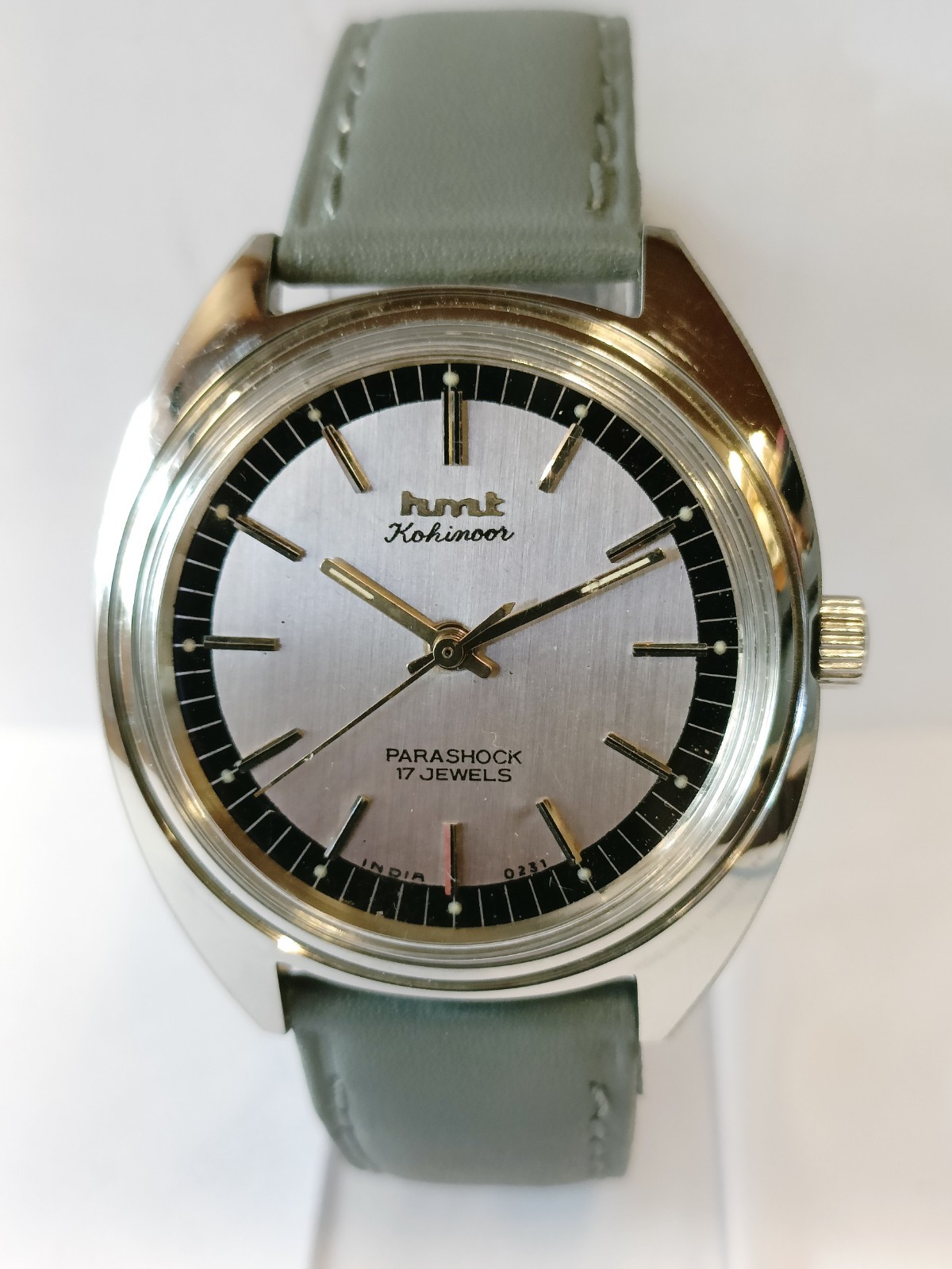 HMT KOHINOOR 17J WINDING PATINA DIAL 0231 INDIA MEN’S WORKING CONDITION