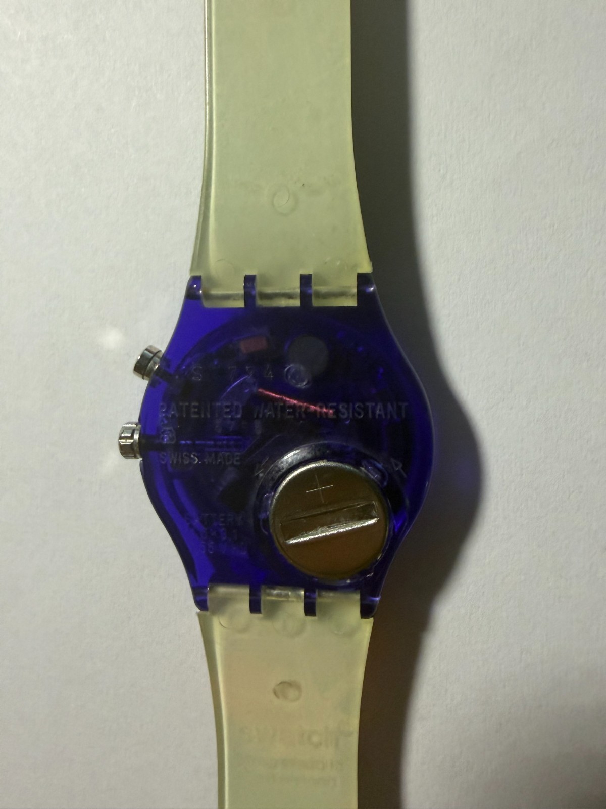Swatch Watch POTLUCK GN901 – Not Ticking – SOLD “AS-IS” PARTS OR REPAIR