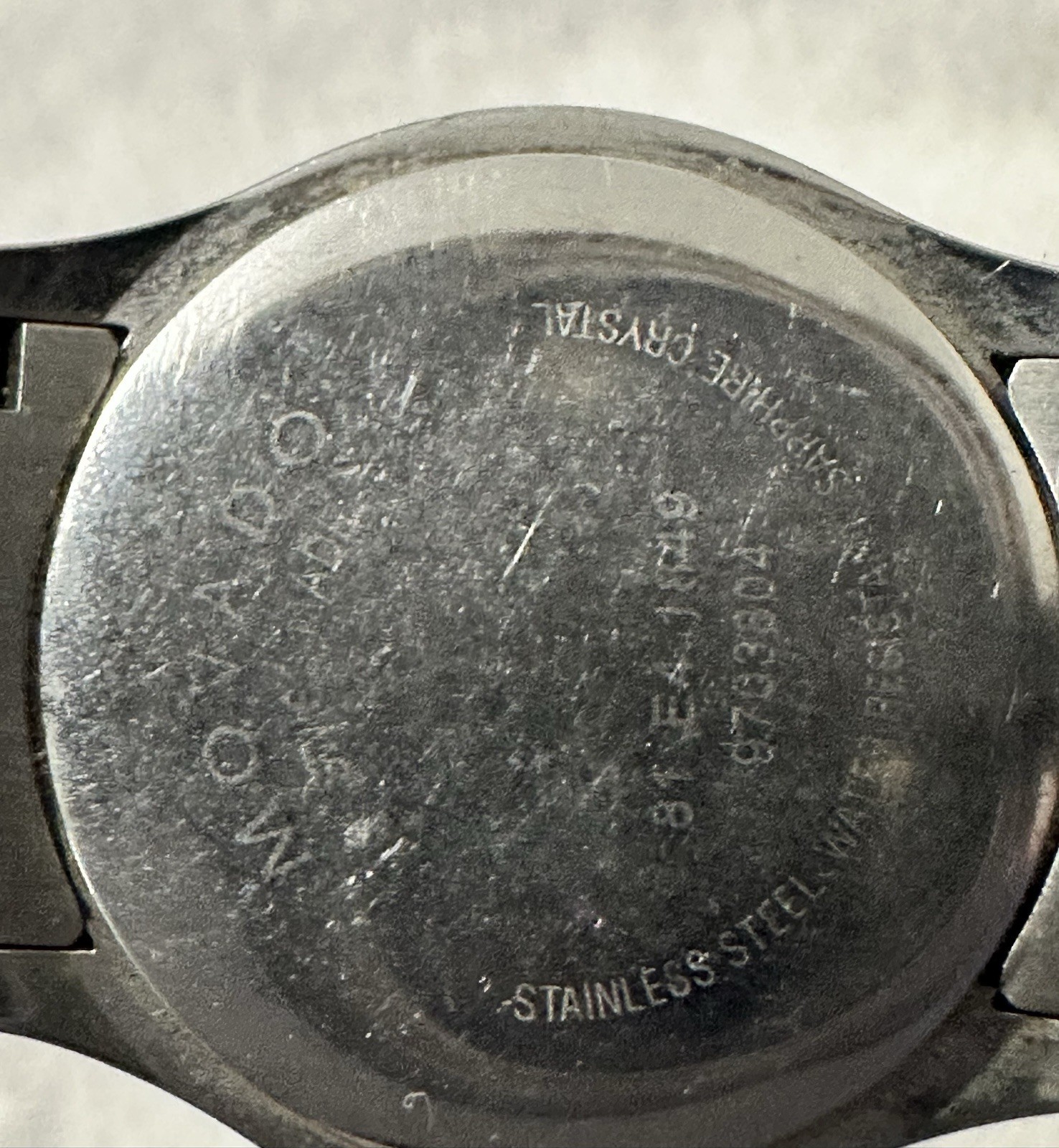 Vintage Movado Swiss Made Stainless Steel Watch – Model 81 E4 1849 (Not Running)
