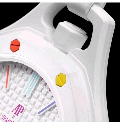 Swatch x Audemars Piguet Royal Pop Huit Blanc Rare Savonnette BNIB Sealed