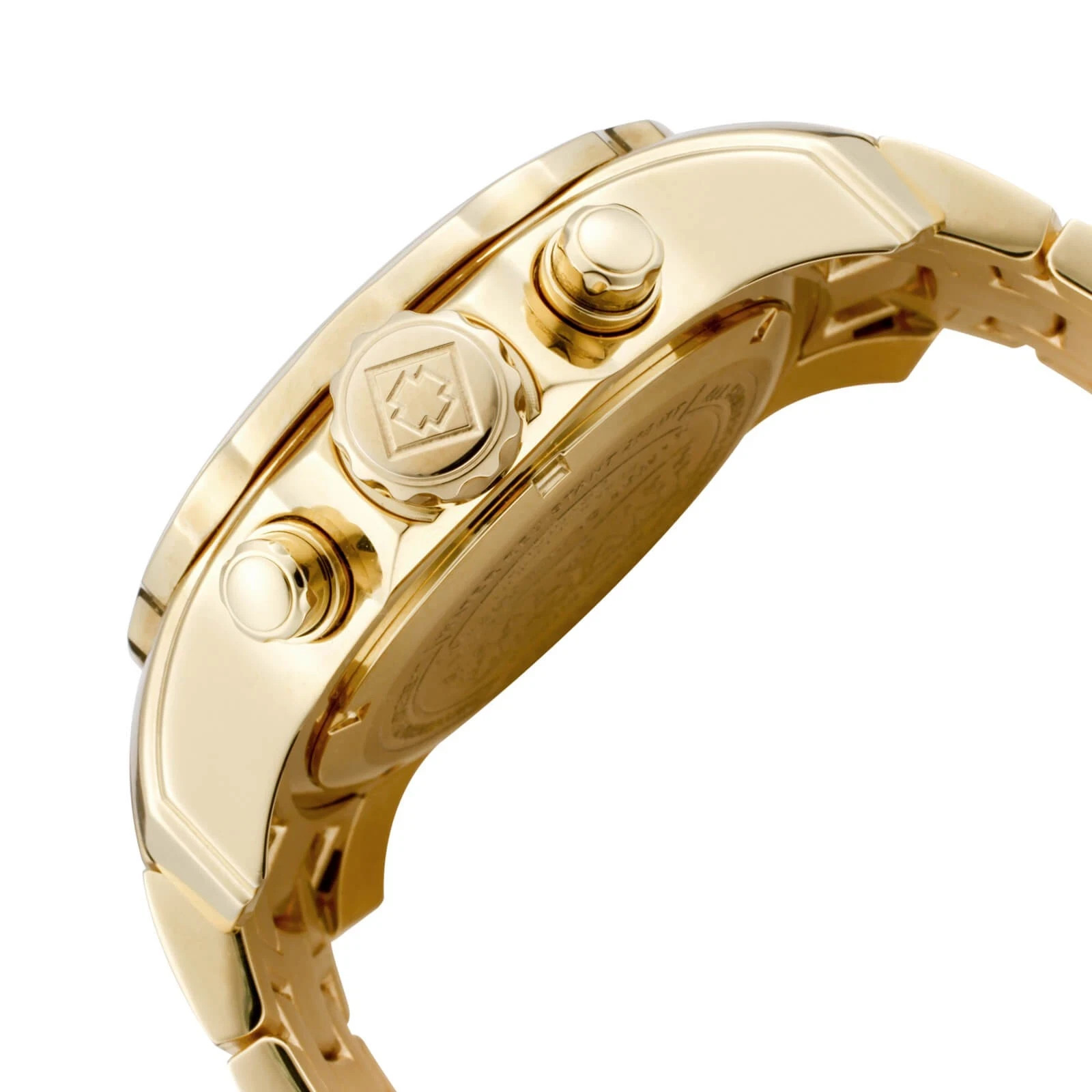 Invicta Pro Diver SCUBA Chronograph 18kt Gold Plated Men’s Watch, Gold 0073