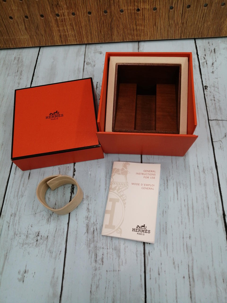 [B1N] Hermes Clipper CL4.210 Stainless Steel Blue Dial Quartz Ladies [w2p]