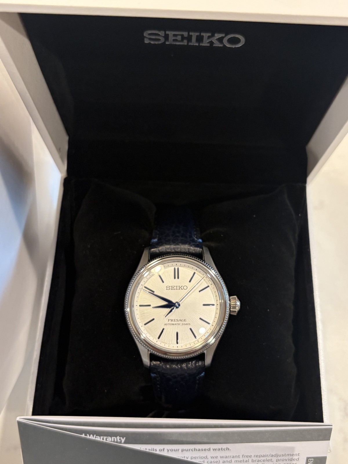 **Seiko Presage HCC004J1 145th Anniversary LE 2500 BNIB Box Papers JDM**