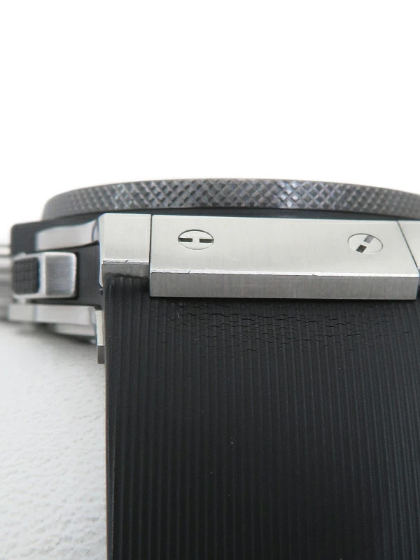 HUBLOT Big Bang Steel Ceramic 301.SM.1770.RX Black Men’s Used Watch #71122