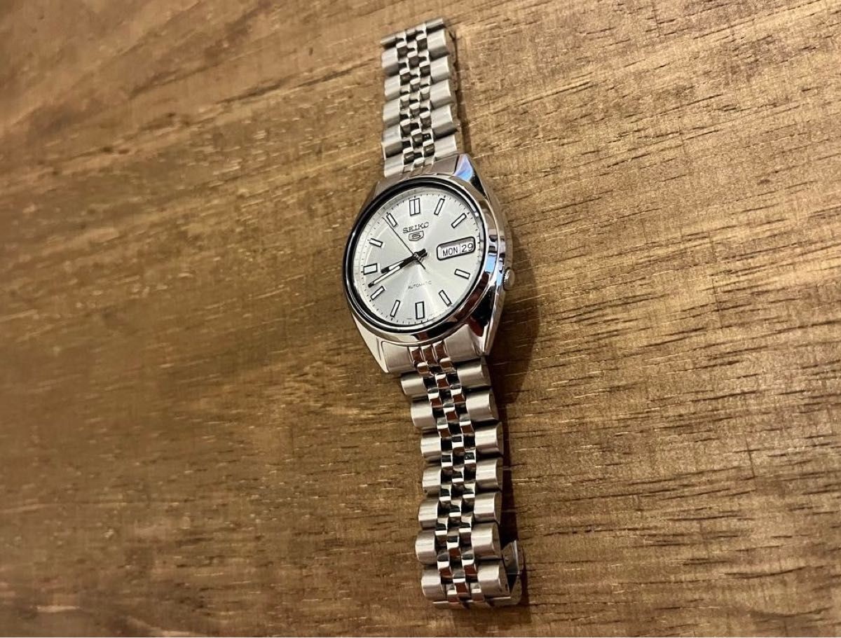 Seiko 5 SNXS73K Transparent Back Overseas Model Reverse Import Working Automatic