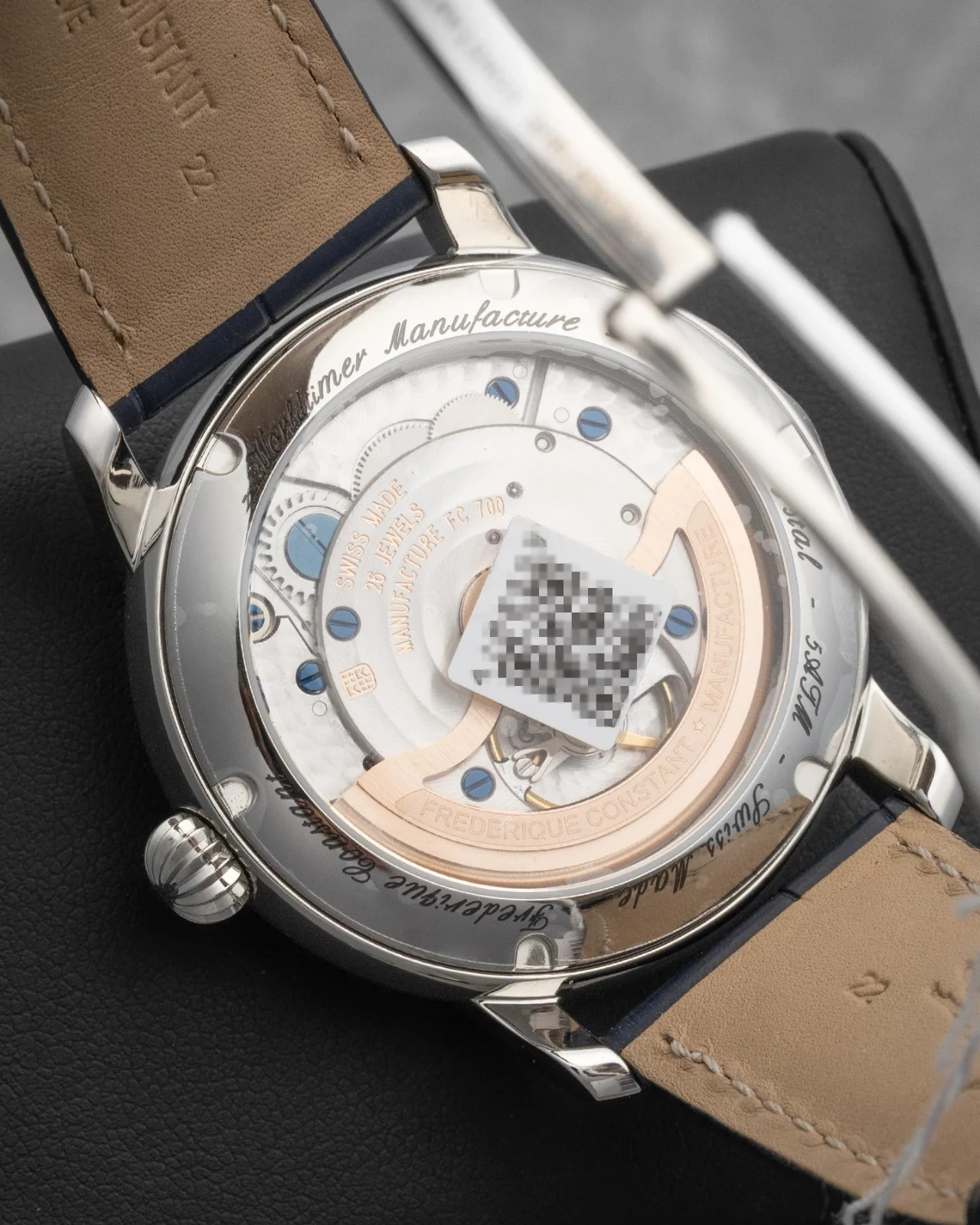 Frederique Constant Classics Worldtimer Manufacture Steel 42 mm FC-718NWM4H6