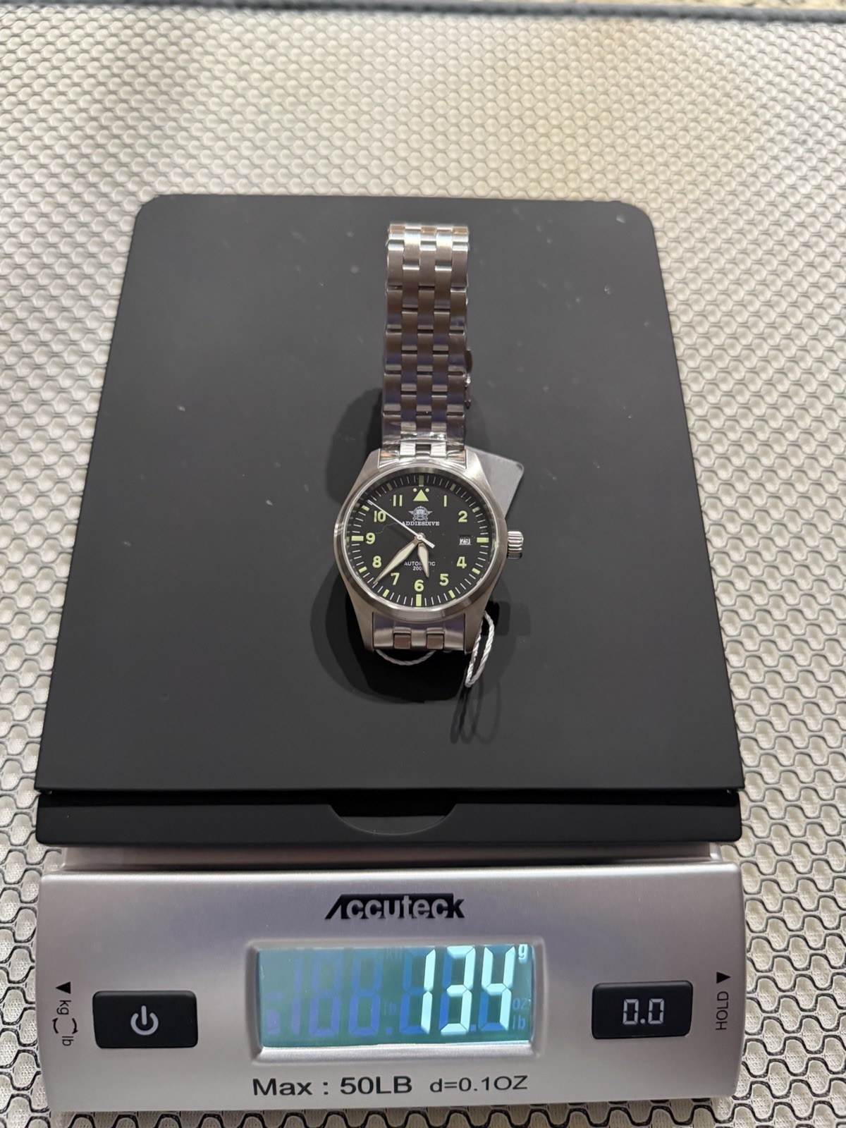 Addiesdive AD2519 Retro Automatic – 39mm Black Dial – Japan 8215 – NEW