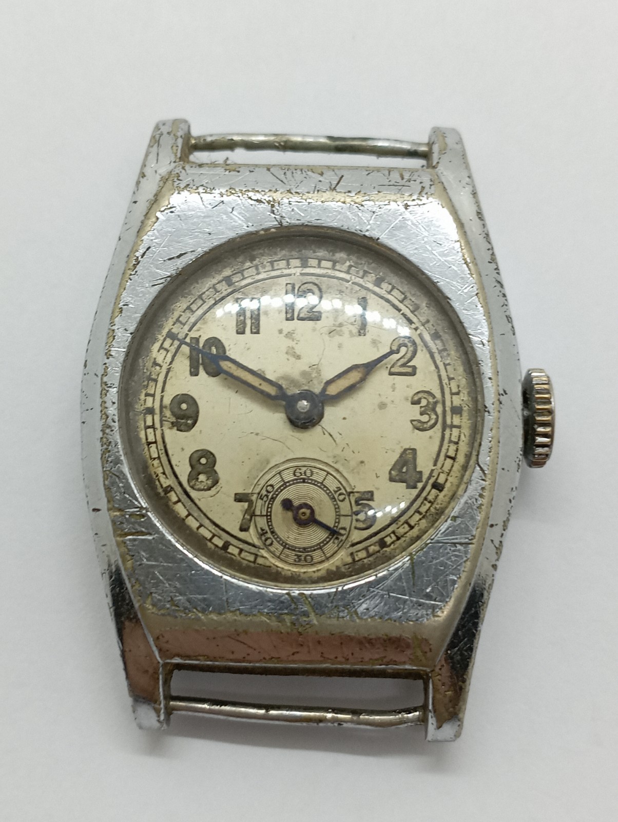 Vintage Tank Watch Cal. Cupillard 233 From 1920’s Military Working Very Well