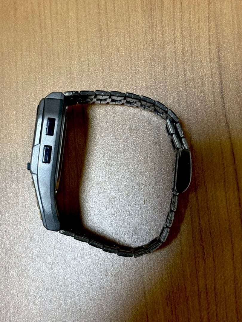 CASIO Data Bank DBC-150 Gun Metal Rare Color New Battery Retro Watch