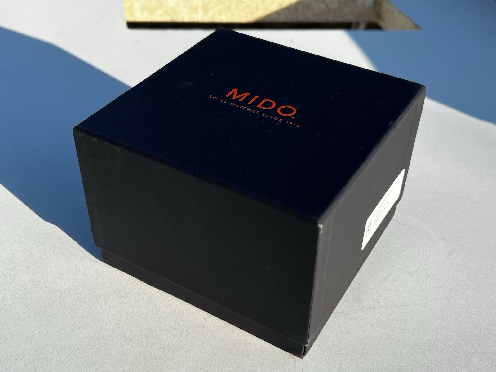 MIDO Multifort TV Automatic Black Dial 35×34.2mm 100m Date Full Set + Straps