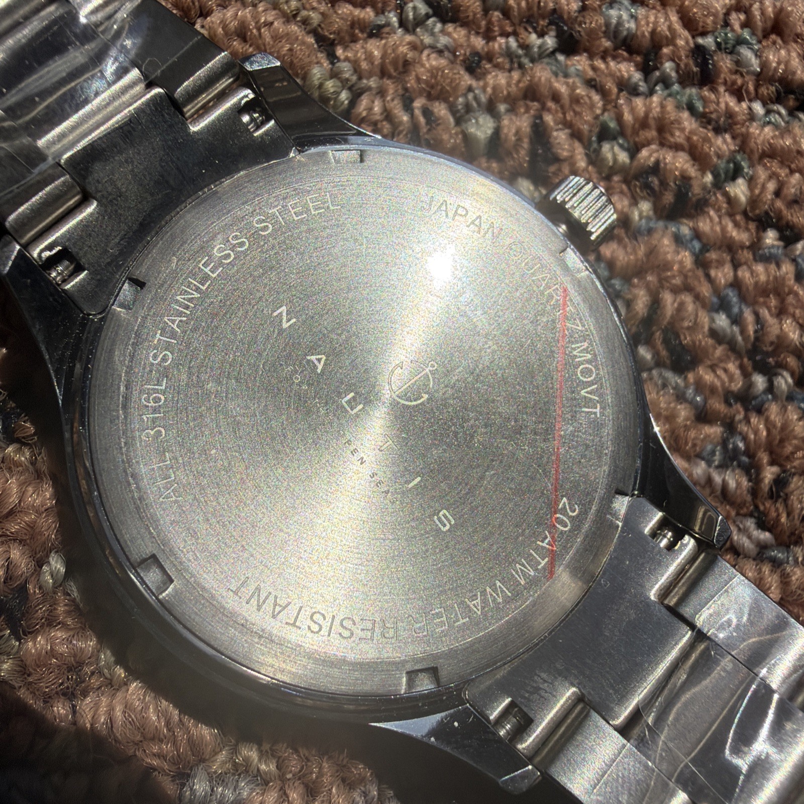 Nautis Deacon Bracelet Watch – Silver/Green