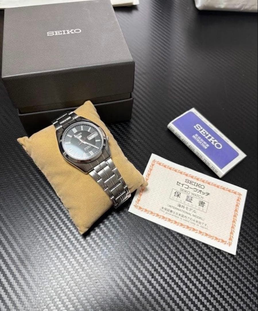 SEIKO 5 Automatic 21 Jewels Transparent Back From Japan