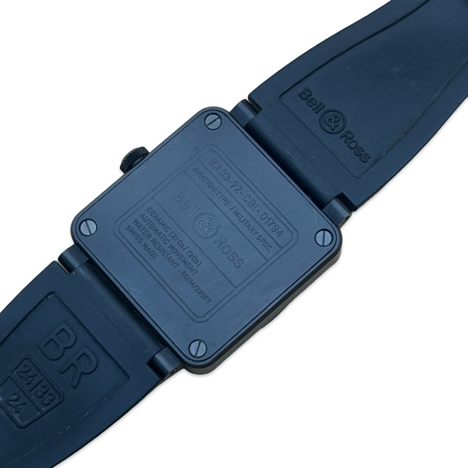 Bell & Ross BR03-92 Black Matte Ceramic 42mm Automatic – Full Set w/ Box, Auth.