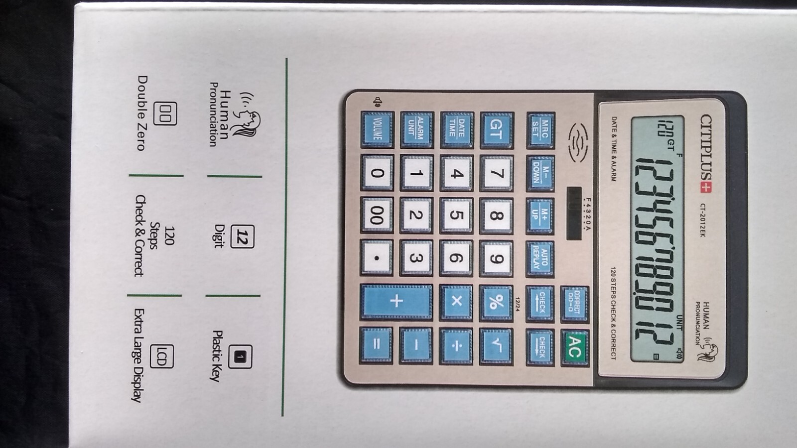 One 1 English Talking Calculator LARGE NUMBERS SHIPS fast FROM U.S. Speaking