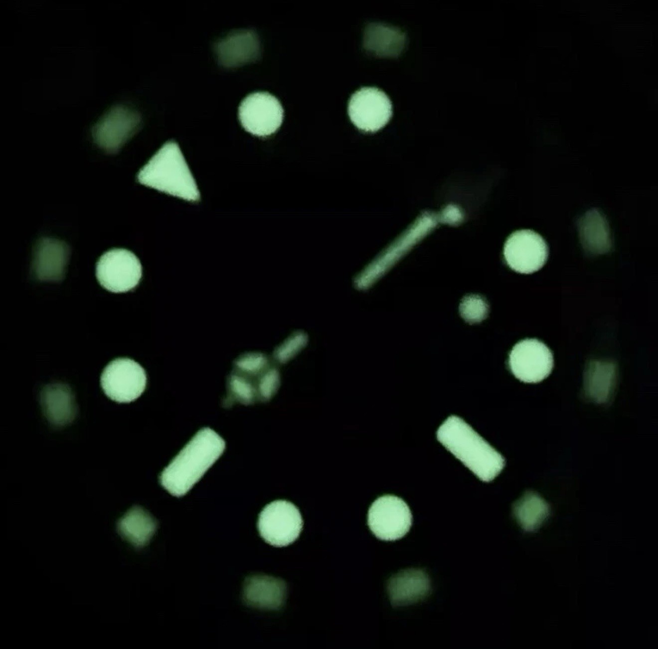 Custom 40mm Green Sub Style Mod Watch Jubilee Band w/ NH35 Automatic
