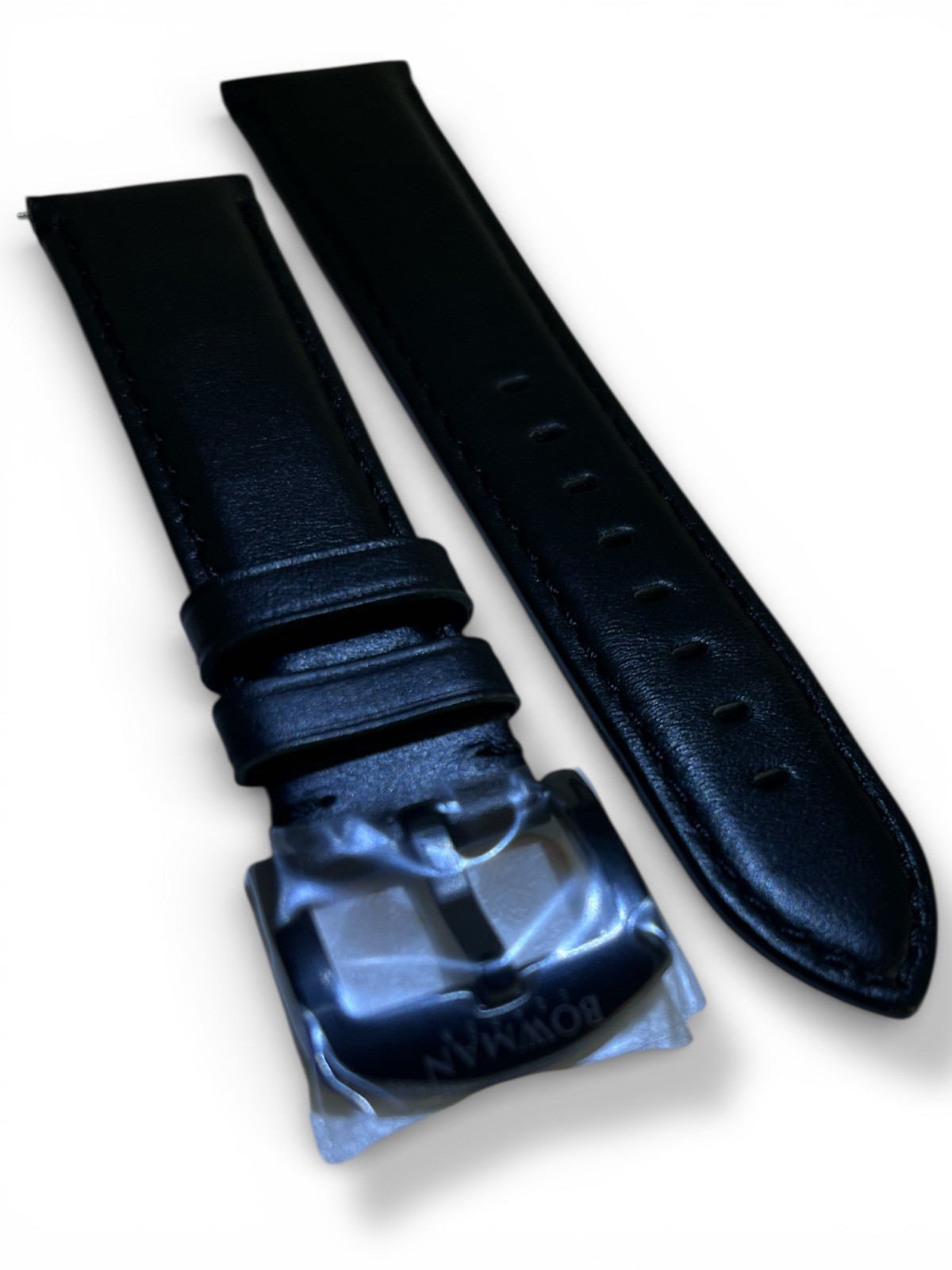 Premium Leather Strap | 22mm Genuine Leather | Field Band | Military grade