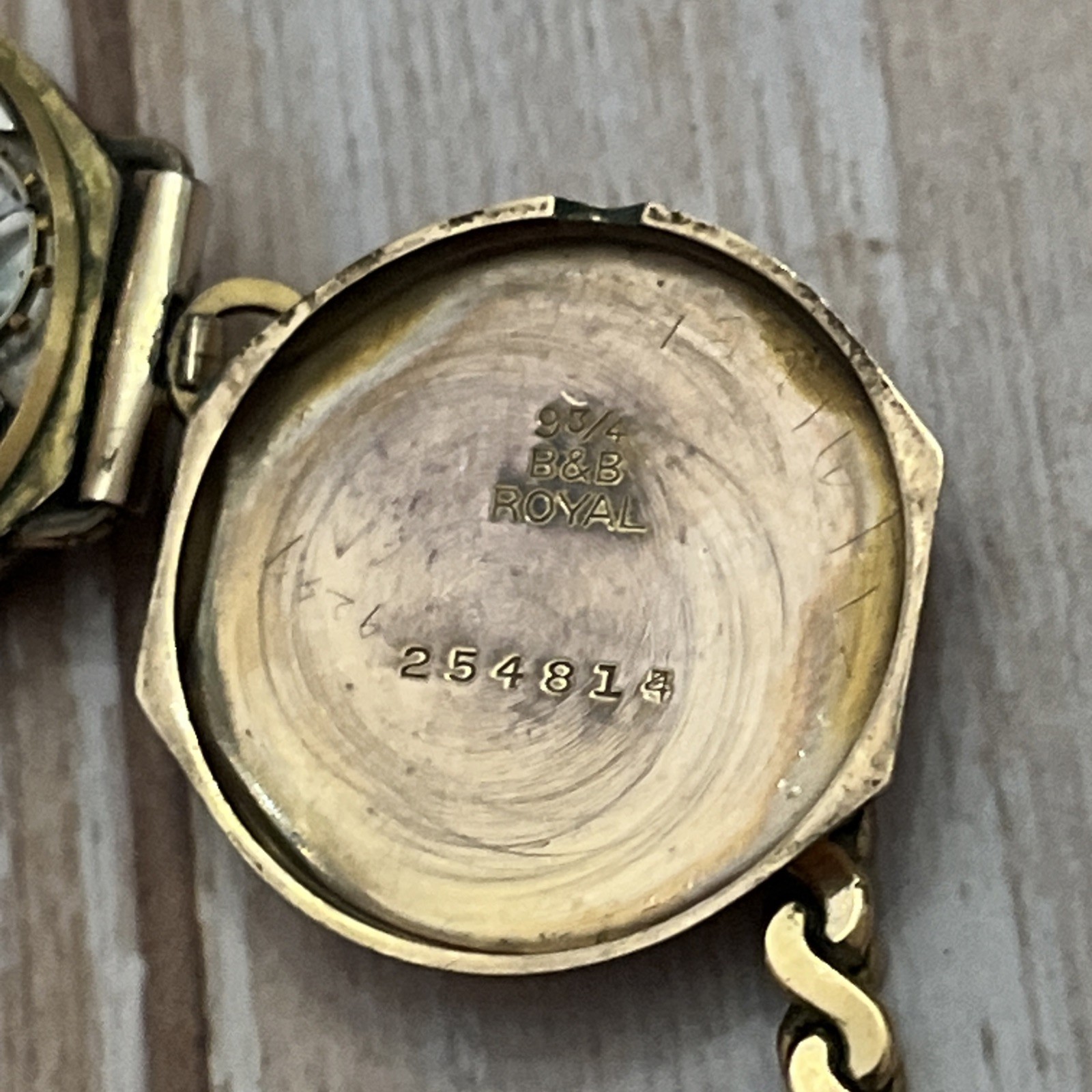 Art Deco 1922 Elgin 10/0s Grade 447 B&B Royal Gold Filled Ladies Wristwatch