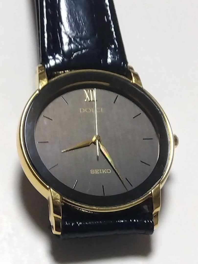 Seiko Dolce 5E31-6C10, working condition, strap replaced.