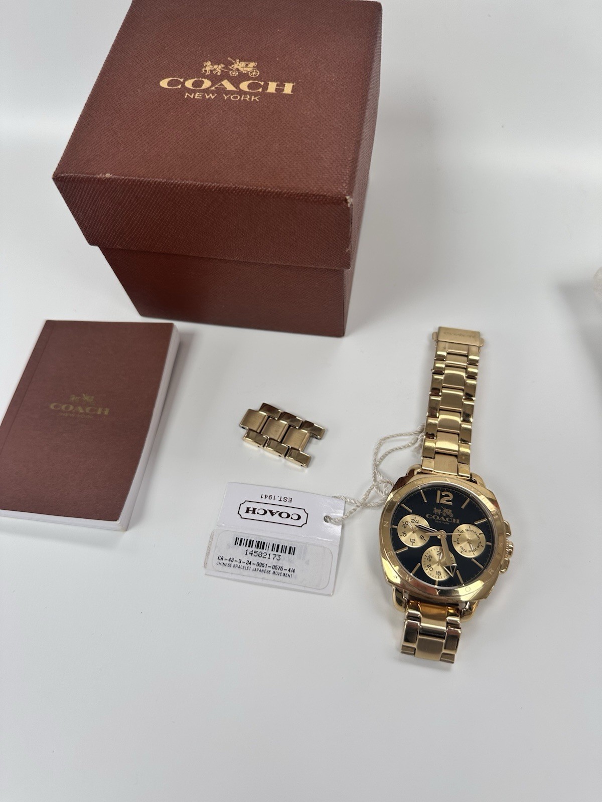 Coach Boyfriend Women’s Watch Japanese Movement