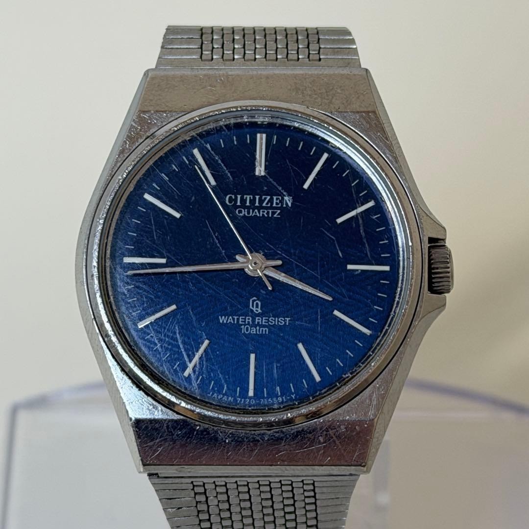 [Working] CITIZEN 4-731671 Blue Dial Quartz