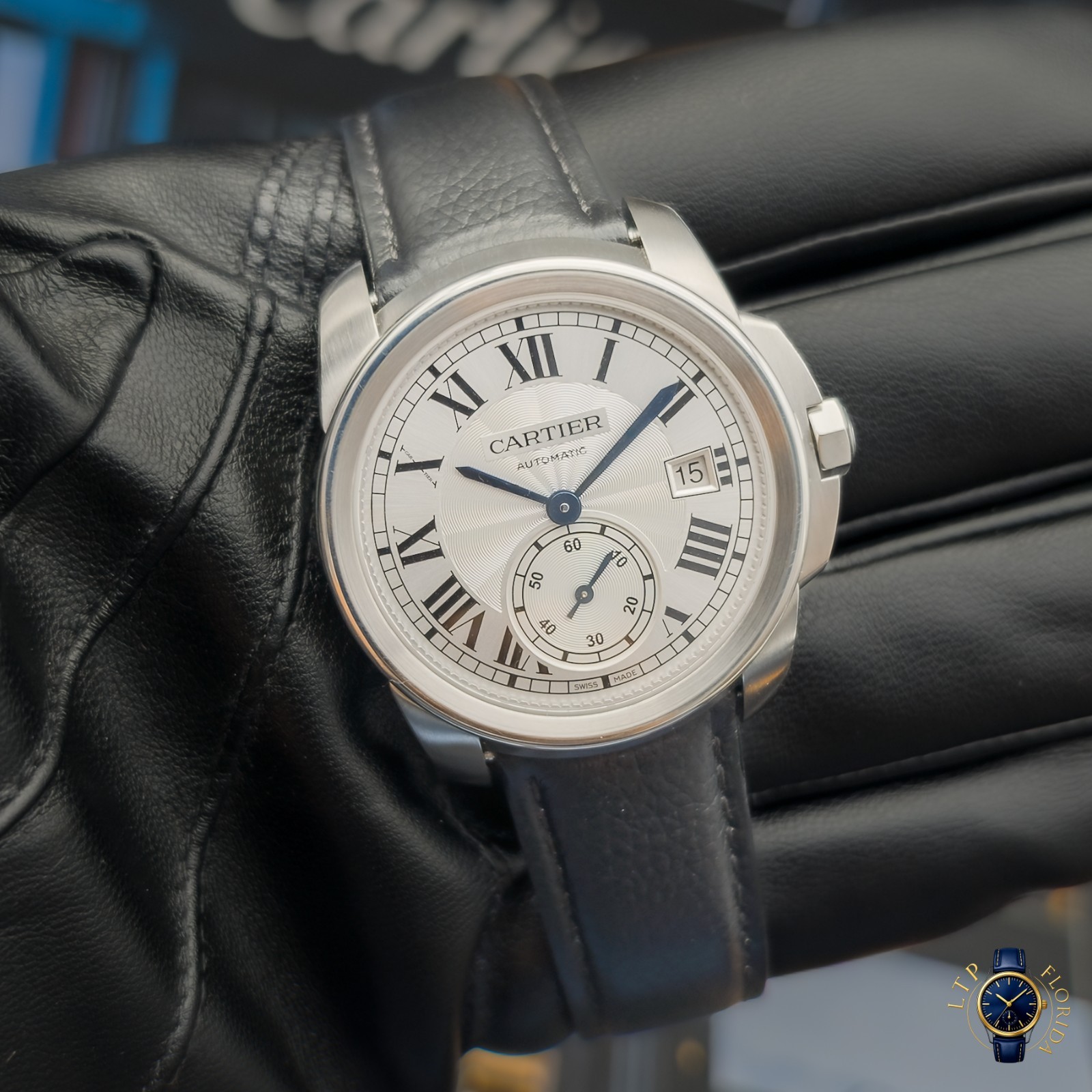 2017 | Cartier | Calibre de Cartier | 38MM | Silver Dial | WSCA0003 | Full Set