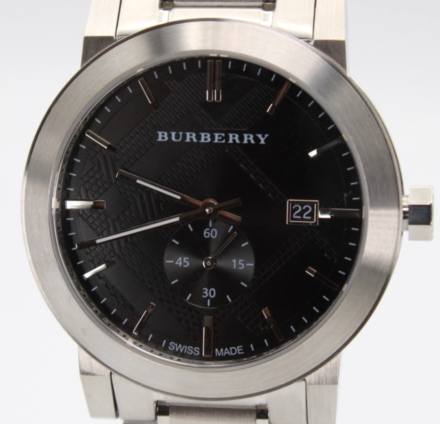 BURBERRY The City BU9901 Black Dial Stainless Steel Men’s Watch