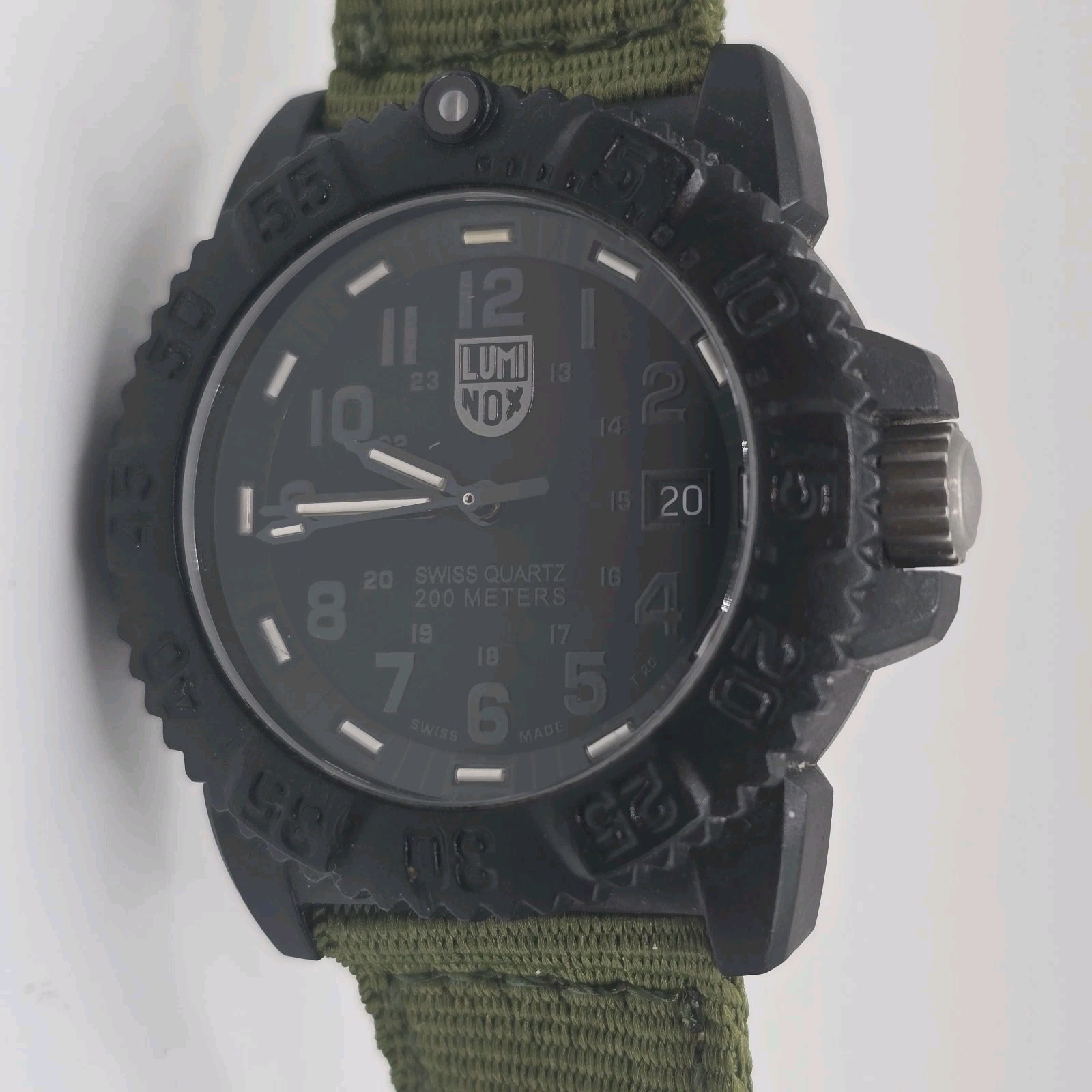Luminox Sea Navy Seals Quartz Watch 7050 38mm Black