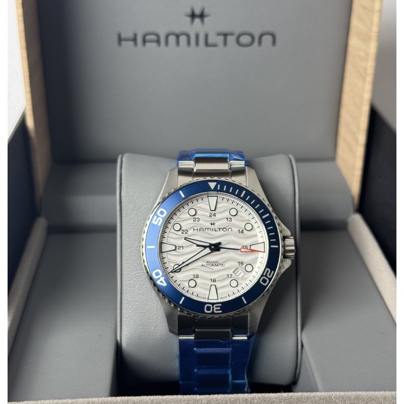 New Hamilton Khaki Navy Scuba 40mm White Dial Men’s Watch H82425110