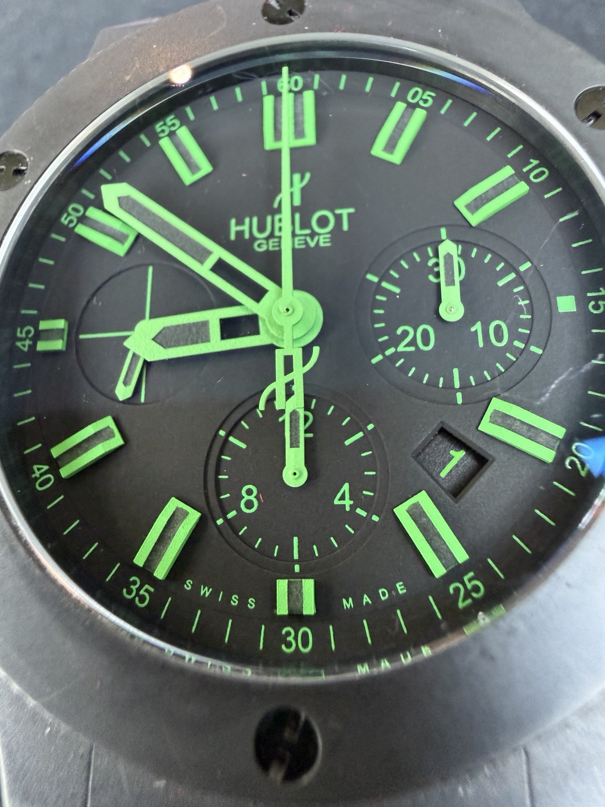 Hublot Big Bang All Black “Green” Limited Edition 301.CI.1190.GR.ABG11