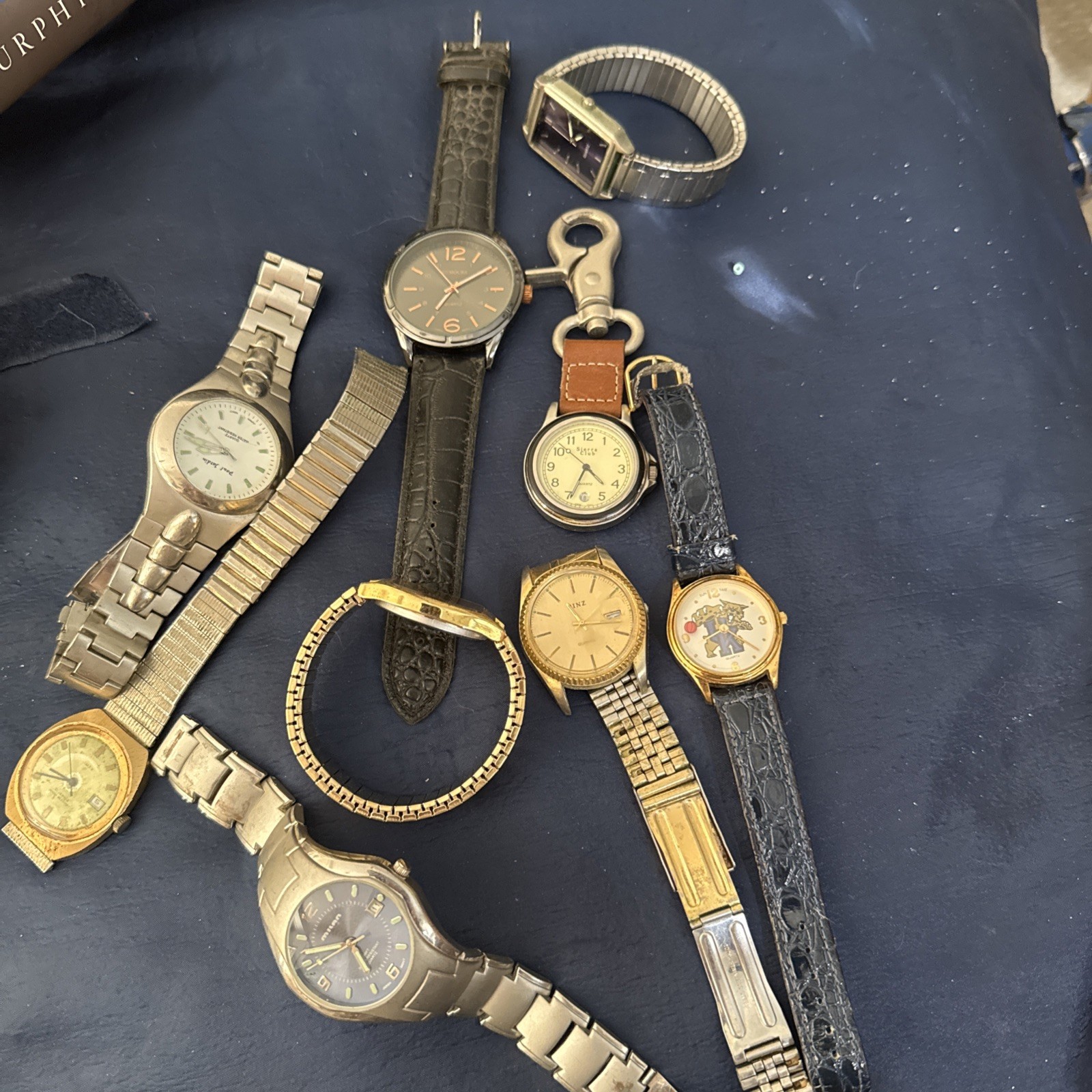 9 Various Wristwatches