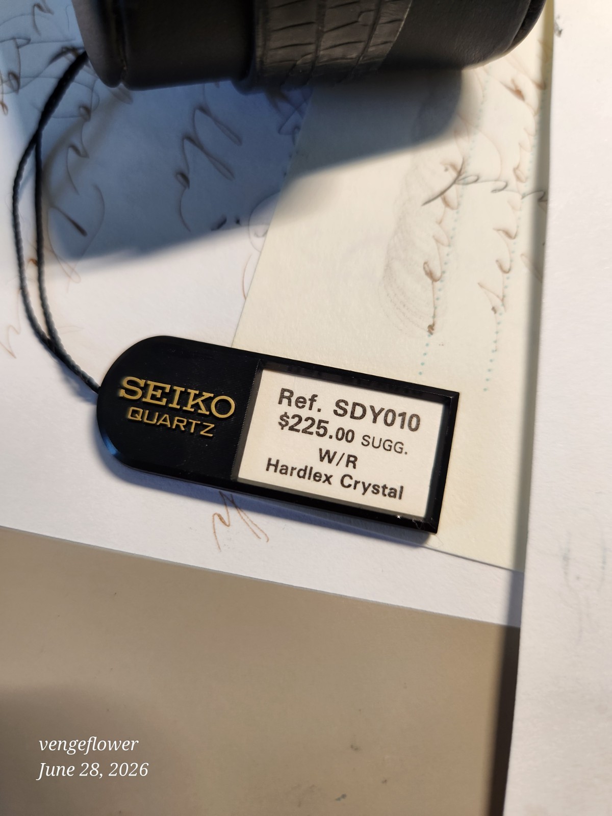 Vintage Seiko 5S21-8A19 Pulsometer Watch – Perfect Smooth Sweep, New Old Stock